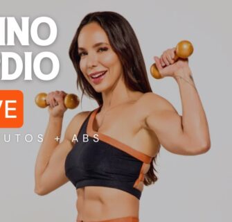 🔥 TREINO AERÓBICO pra queimar calorias em casa sem equipamentos ou- Carol Borba