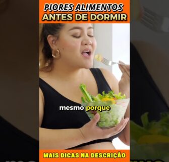 PIORES ALIMENTOS para DIABÉTICO Comer ANTES DE DORMIR!