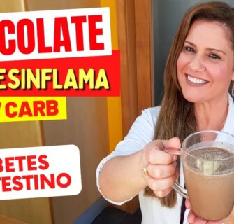 Chocolate Quente LOW CARB e ANTI-INFLAMATÓRIO, sabor PÃO DE MEL! Sem Açúcar e Leite, Poucas Calorias